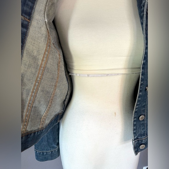 J.Crew Denim Jacket Women’s Size S Small Blue Jean 100% Cotton Button Front - Picture 12 of 14